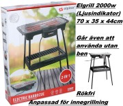 Elgrill på ben