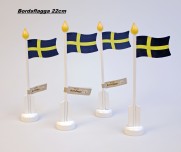 Sverigeflagga TRÄ 
