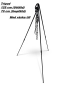 Tripod 125cm  m. väska