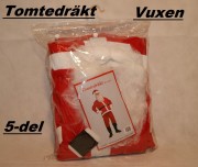 Tomtedräkt VUXEN 