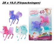 Enhörningar 3-pack