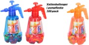 Vattenballonger i pumpflaska 