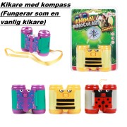 Kikare m. kompass 