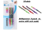 Stiftpennor 3-pack 