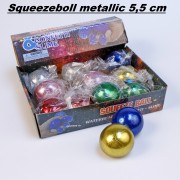 Squeezeboll METALLIC 