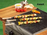 Grillspett med trähandtag