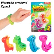 Elastiska armband Djur