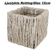 Ljuslykta rotting-glas 12cm