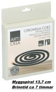  Citronellaspiral mot mygg