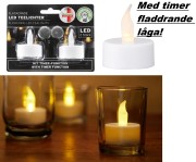 Värmeljus LED 2-pack