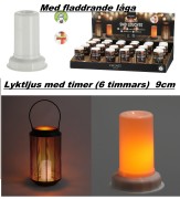 Lyktljus m. timer