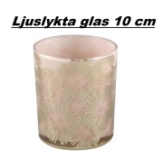 Ljuslykta Blomma Glas
