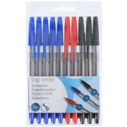 Kulspetspennor 10-pack