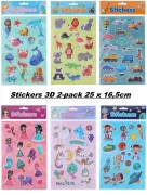 Stickers 3D Bubbel 