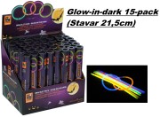 Glow in dark 15-pack