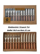 Stekbestick 12-pack Trä Hällmark