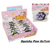 Squishy Paw 6 x 7cm