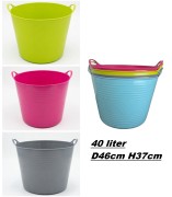 Plastkorg 40 liter 