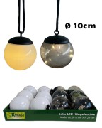 Solcellslampa häng i display