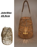 Lykta Jute, glas