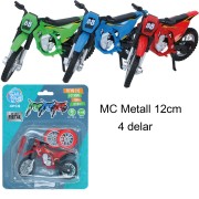  MC Metall 12cm sort. fg.