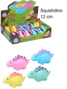 Squishdino 12cm sort. fg.