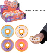 Squeeze DONUT 8cm sort. fg.