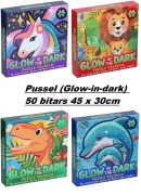  Pussel 50-bitars (Glow-in-dark)