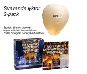  Svävande lyktor Vita