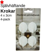 Krokar - Självhäftande